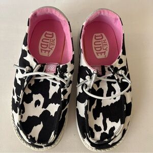 Hey Dude Wendy Cowgirl Cow Shoes
